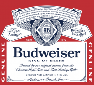 Anheuser-Busch - Budweiser (6 pack 16oz cans) (6 pack 16oz cans)