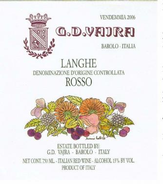 G.D. Vajra di Aldo - Nebbiolo Langhe NV (750ml) (750ml)