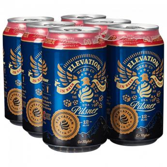 Elevation Beer Co - Elevation Pilsner 6pk 12 oz Cans (6 pack cans) (6 pack cans)