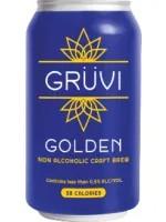 Gruvi - Non-Alcoholic Golden Lager (4 pack cans) (4 pack cans)
