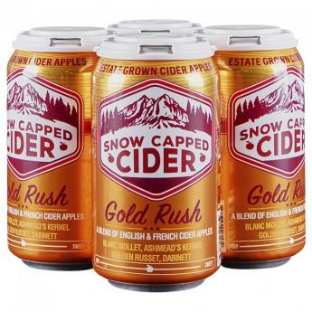 Snow Capped Cider - Snow Capped Gold Rush 4pk 12 oz Cans (4 pack cans) (4 pack cans)