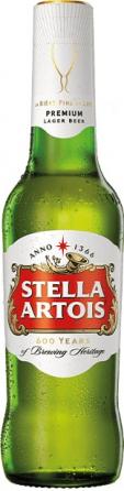 Stella Artois - Belgian Lager (18 pack bottles) (18 pack bottles)