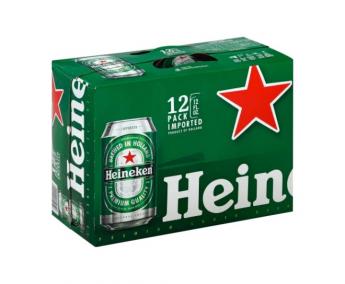 Heineken Brewery - Heineken can (12 pack cans) (12 pack cans)